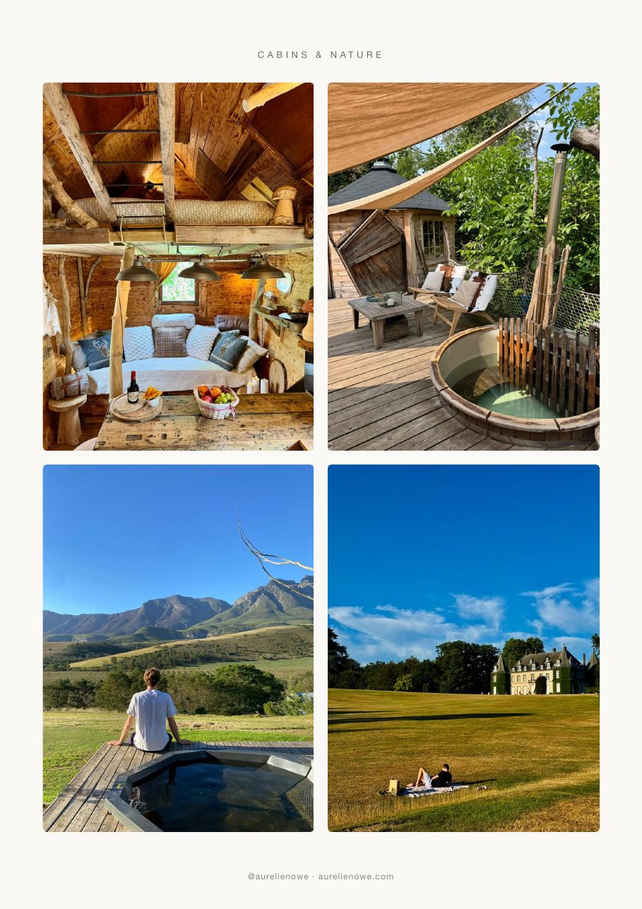 Cabins & Nature